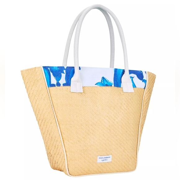 Dolce and Gabbana light blue tote bag - Picture 8 of 8